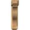 Ekena Millwork Funston Craftsman Rough Sawn Bracket w/ Offset Brace, Western Red Cedar, 6"W x 22"D x 26"H BKT0604X22X26FST04RWR - alternate 4